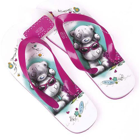 Sketchbook Me to You Bear Flip Flops Size 5-6 £4.19